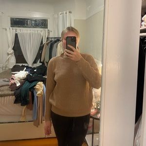 Beige sweater, barely used.